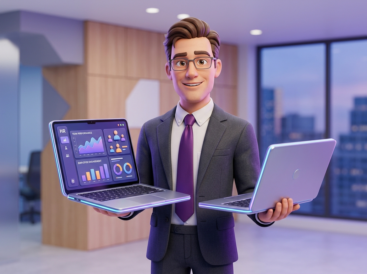Try Cloud HRMS Performance Today 3D Executive